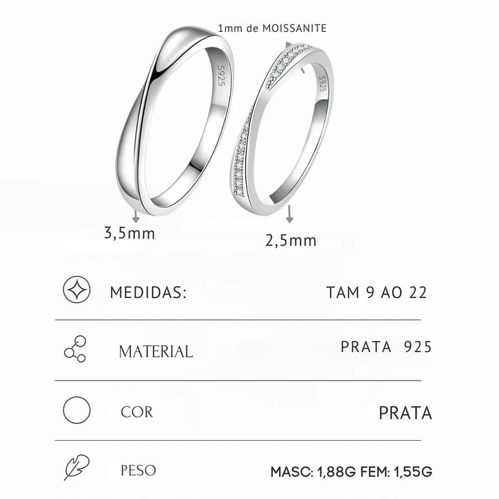 Aqui você encontra o presente perfeito para o amor da sua vida! Jóias em Prata 925, Ouro 18K e Hipoalergênicas, Anel de namoro, Anel de Noivado e Anel Solitário para todos os estilos! Anel Cravejado, Anel Feminino de Ouro, Anel Feminino de Prata, com qualidade e durabilidade! Prata 925 e banho triplo de Ouro 18k. Peças feitas para Durar! Confira nossas promoções e leve frete grátis para todo o Brasil! Garantia de envio e devolução fácil.