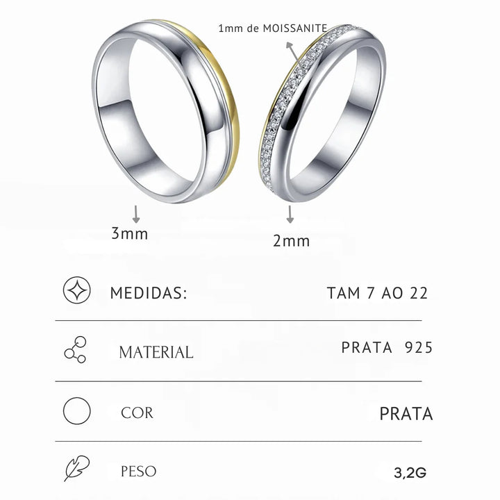 Aqui você encontra o presente perfeito para o amor da sua vida! Jóias em Prata 925, Ouro 18K e Hipoalergênicas, Anel de namoro, Anel de Noivado e Anel Solitário para todos os estilos! Anel Cravejado, Anel Feminino de Ouro, Anel Feminino de Prata, com qualidade e durabilidade! Prata 925 e banho triplo de Ouro 18k. Peças feitas para Durar! Confira nossas promoções e leve frete grátis para todo o Brasil! Garantia de envio e devolução fácil.