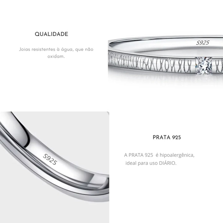 Aqui você encontra o presente perfeito para o amor da sua vida! Jóias em Prata 925, Ouro 18K e Hipoalergênicas, Anel de namoro, Anel de Noivado e Anel Solitário para todos os estilos! Anel Cravejado, Anel Feminino de Ouro, Anel Feminino de Prata, com qualidade e durabilidade! Prata 925 e banho triplo de Ouro 18k. Peças feitas para Durar! Confira nossas promoções e leve frete grátis para todo o Brasil! Garantia de envio e devolução fácil