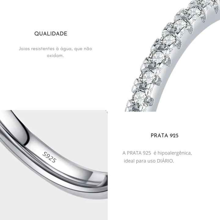 Aqui você encontra o presente perfeito para o amor da sua vida! Jóias em Prata 925, Ouro 18K e Hipoalergênicas, Anel de namoro, Anel de Noivado e Anel Solitário para todos os estilos! Anel Cravejado, Anel Feminino de Ouro, Anel Feminino de Prata, com qualidade e durabilidade! Prata 925 e banho triplo de Ouro 18k. Peças feitas para Durar! Confira nossas promoções e leve frete grátis para todo o Brasil! Garantia de envio e devolução fácil