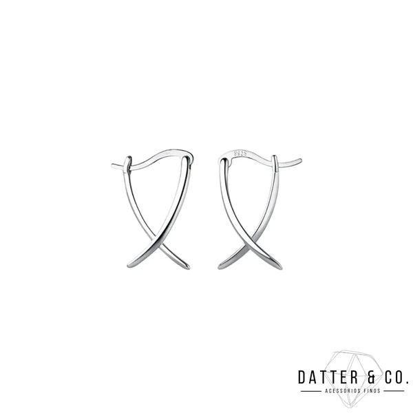 Brinco de Prata Jade - Prata 925