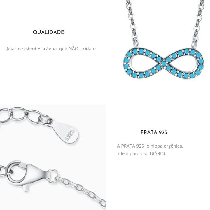 Se você busca por Conjunto de Prata  de alta qualidade, aqui na Datter &Co,você encontra o presente ideal para sua namorada,esposa,mãe, a mulher da sua vida! temos uma variedade de produtos que não escurecem com o uso, não causam alergias e são 100% á prova d'água, compre aqui na Datter & Co, Frete Grátis e Devolução Fácil.