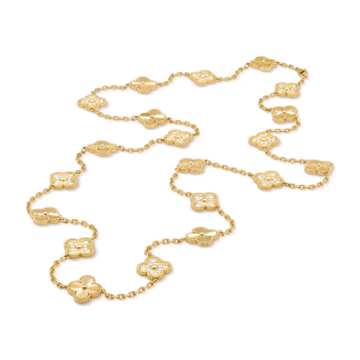 Inspirado no Trevo de quatro folhas, estas jóias são sinônimo de sorte e proteção.Se você busca por colares trevo, pulseiras trevo, anéis trevo ou conjuntos trevo de alta qualidade, compre aqui na Datter & Co, Frete Grátis e Devolução Fácil.
