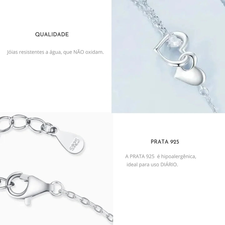 Aqui você encontra Pulseiras Femininas para todos os estilos! Pulseira Feminina de Prata, Ouro 18K e Pulseiras de Berloques, Berloques, Pulseiras de Berloques de Prata! Peças feitas para durar! Confira nossas promoções e leve frete grátis para todo o Brasil! Garantia de envio e devolução fácil.