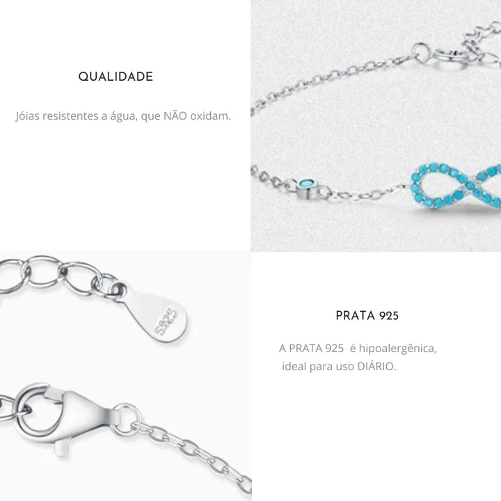 Aqui você encontra Pulseiras Femininas para todos os estilos! Pulseira Feminina de Prata, Ouro 18K e Pulseiras de Berloques, Berloques, Pulseiras de Berloques de Prata! Peças feitas para durar! Confira nossas promoções e leve frete grátis para todo o Brasil! Garantia de envio e devolução fácil.